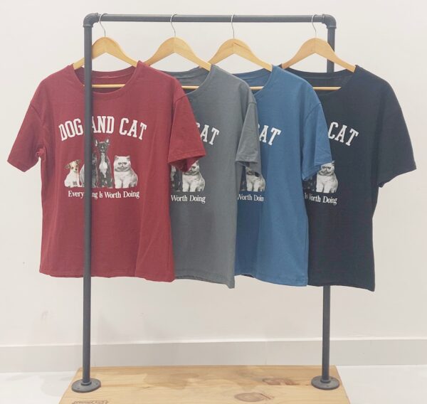 #259137 Remera "DOG AND CAT" - Imagen 4