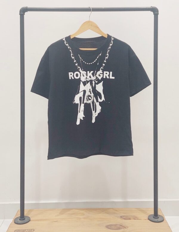 #259154 Remera "ROCK GIRL"  🎸
