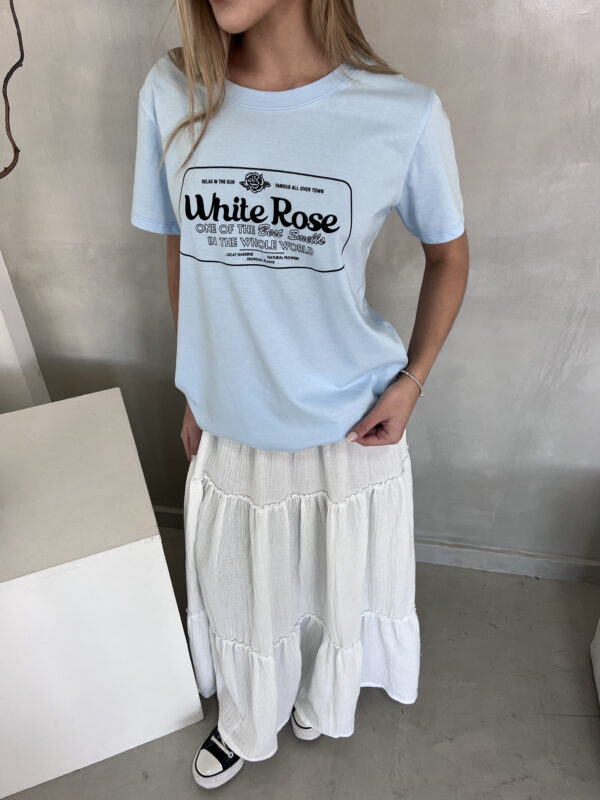#258107 Remera "WHITE ROSE" - Imagen 3