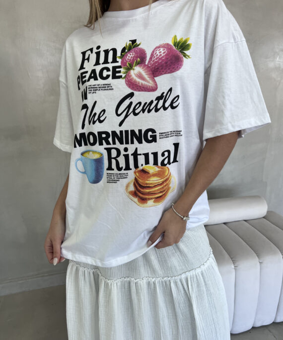 #258121 Remera "FIND PEACE"