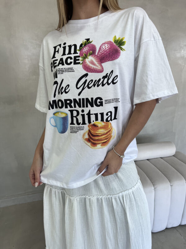 #258121 Remera "FIND PEACE"