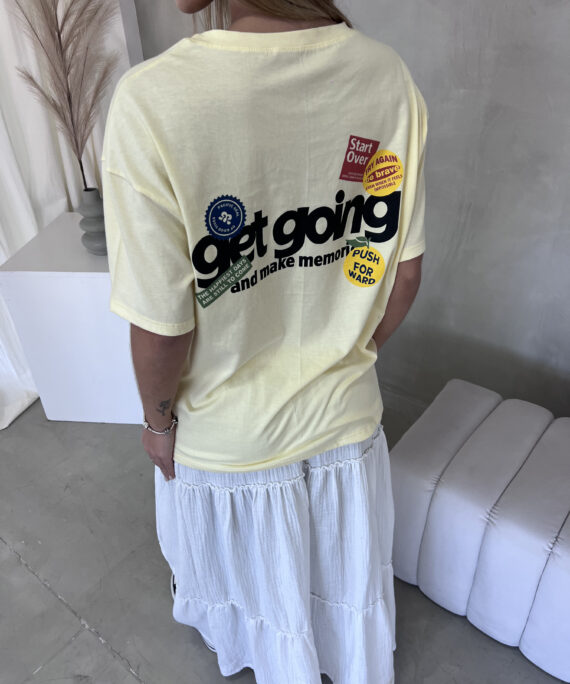 #258106 Remera "GET GOING"
