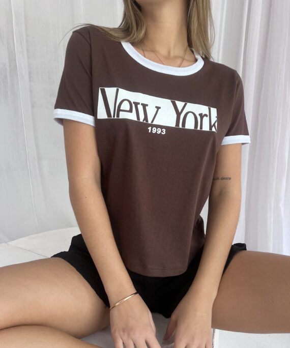 #258134 Remera "NEW YORK COMBI"