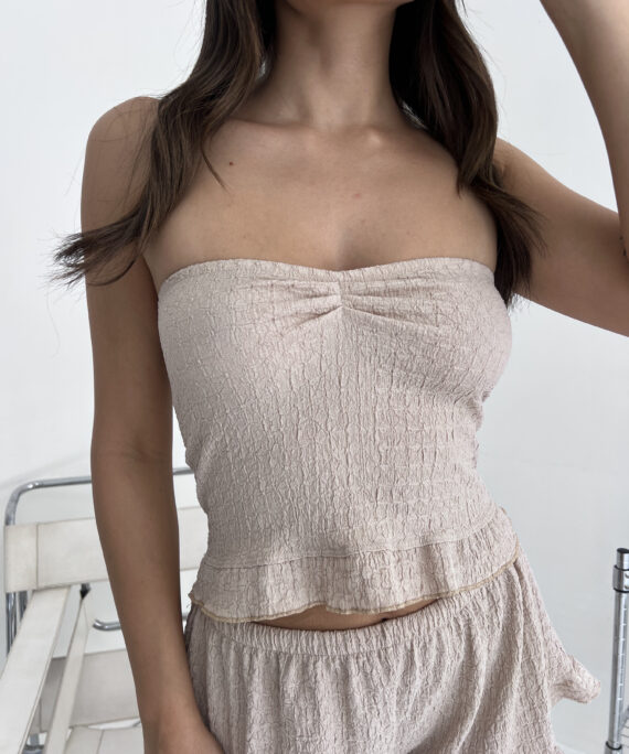 #258173 Top "STRAPLESS"