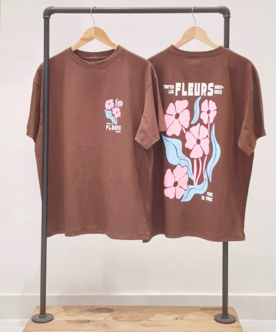 #258235 Remera "FLORES"