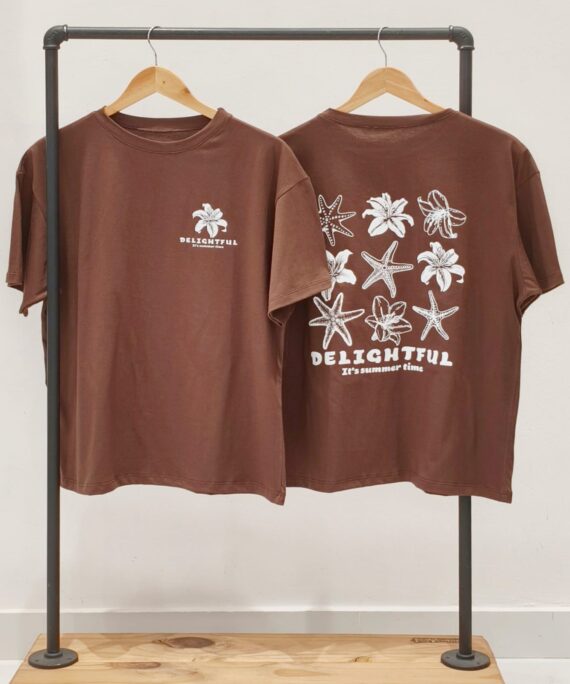 #258259 Remera "ESTRELLAS Y FLORES"