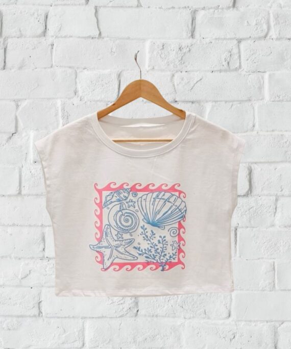 #258297 Remera "CARACOLES"