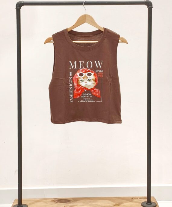 #258241 Remera "MEOW"
