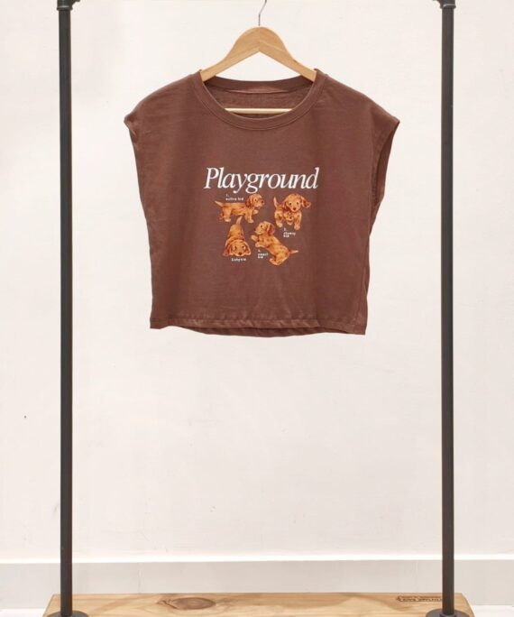 #258242 Remera "PERRITOS"