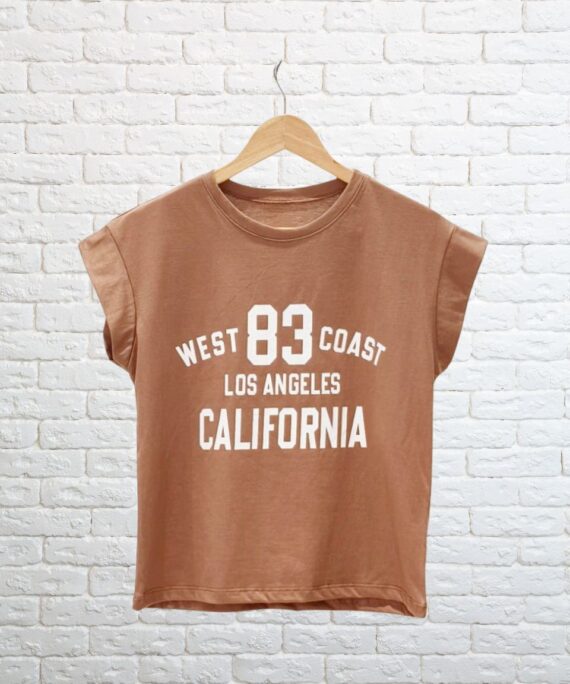 #258302 Remera "WEST COAST 83"