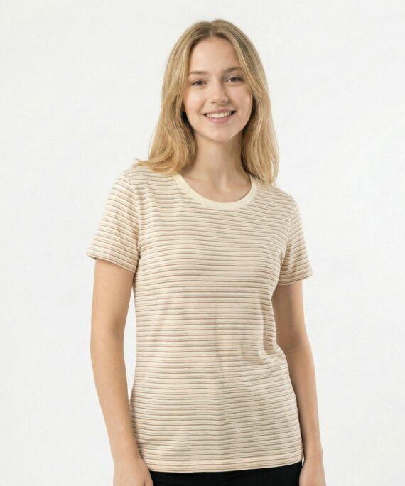 #269192 Remera "RAYADA MANGA CORTA"