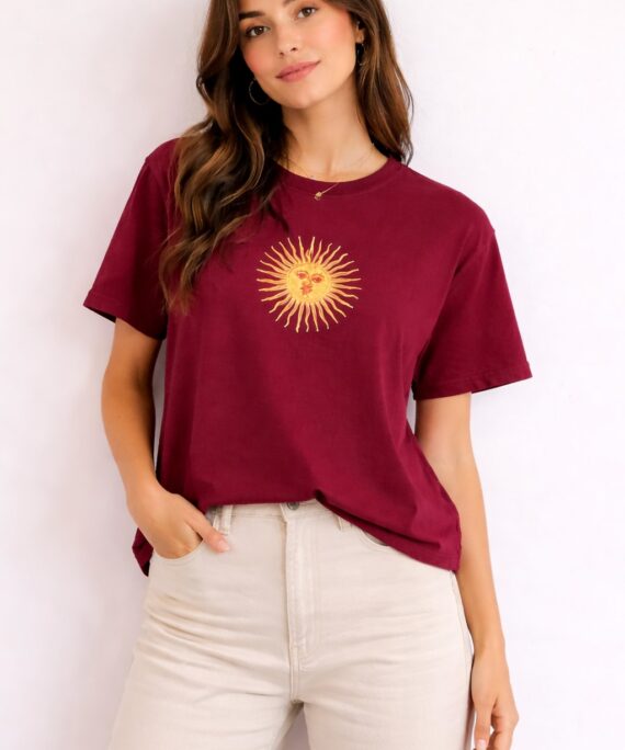 #269402 Remera "SOL BORDADO"