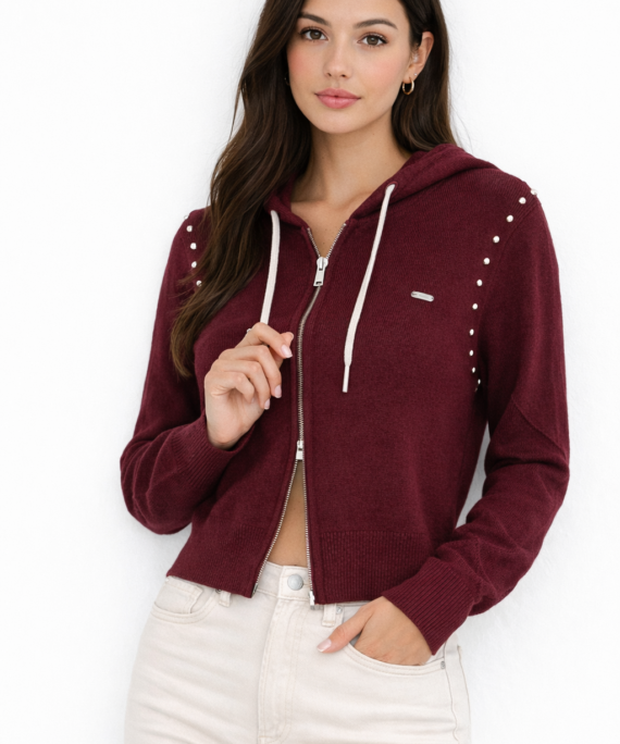 #269512 Sweater "SAQUITO CON TACHAS"