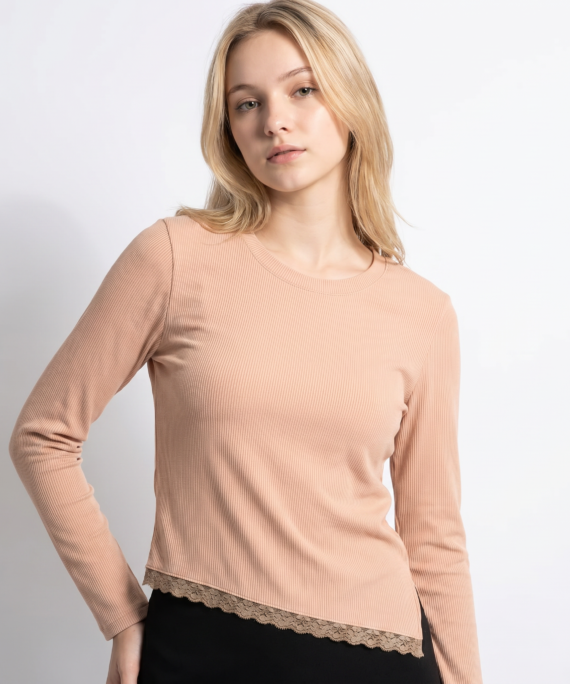 #269197 Remera "PUNTILLA DIAGONAL"