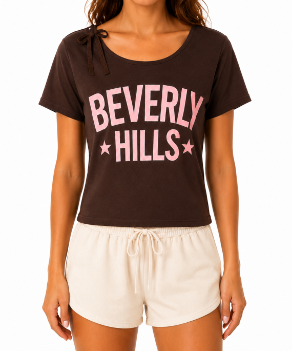 #268114 Remera "BEVERLY HILLS"