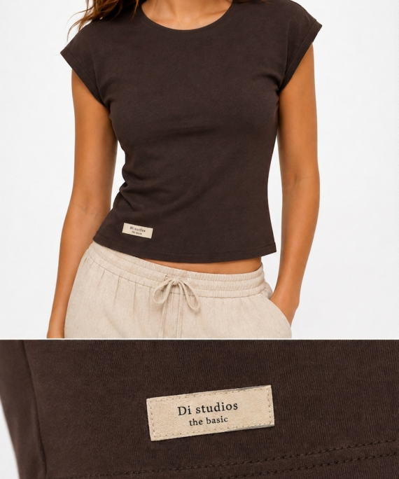 #268119 Remera sin manga "DI STUDIO"