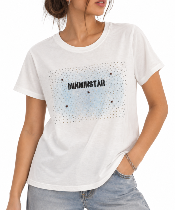 #268408 Remera "MINMINSTAR"