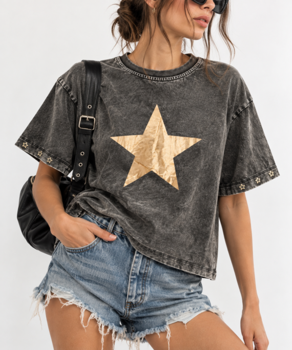 #268622 Remera "ESTRELLA FOIL"